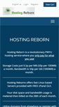 Mobile Screenshot of hostingreborn.com